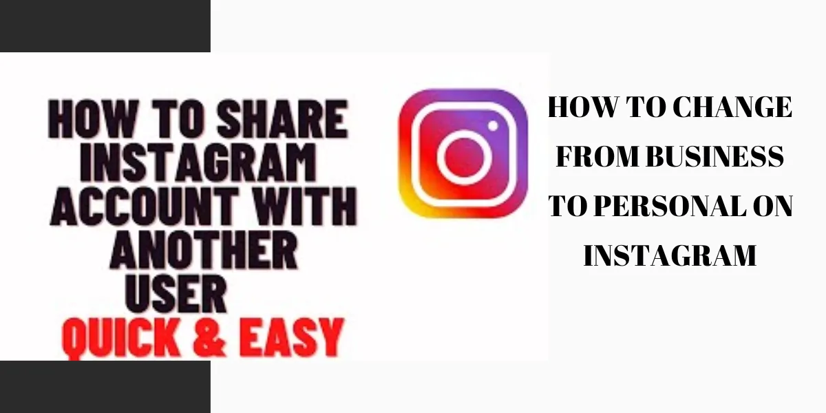 How To Change From Business To Personal On Instagram (2)