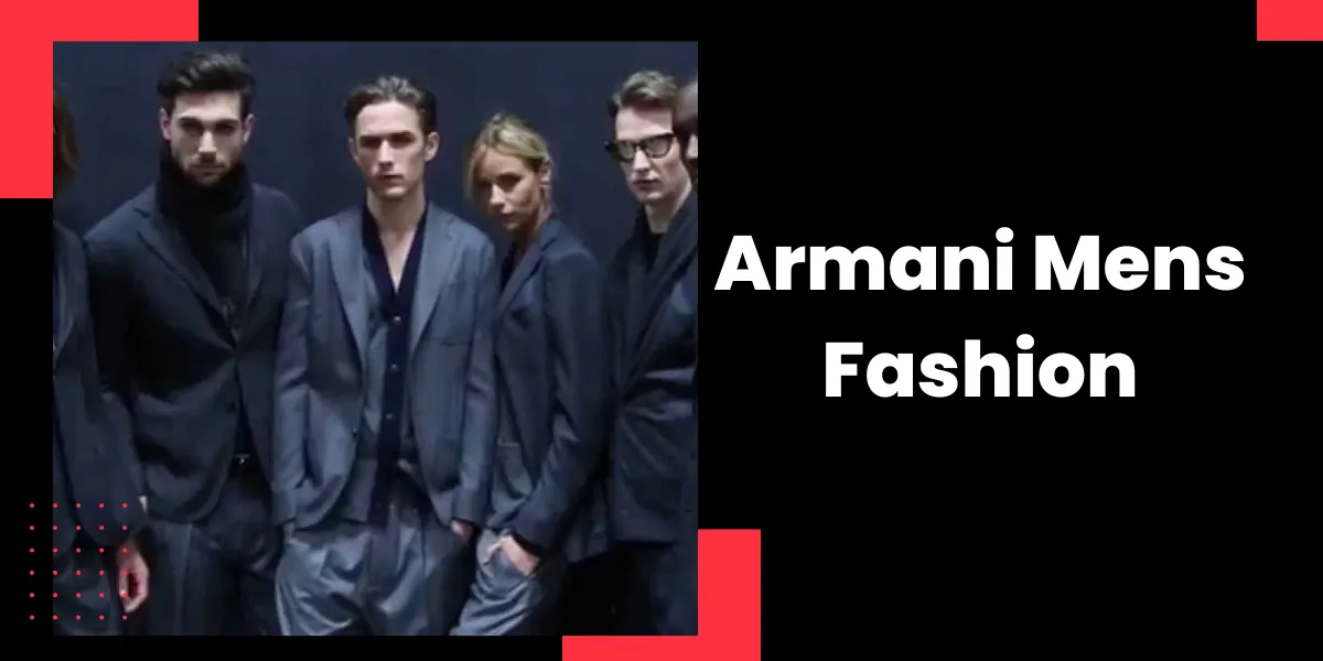 armani mens fashion