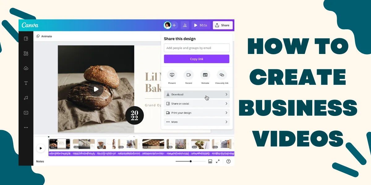 how to create business videos