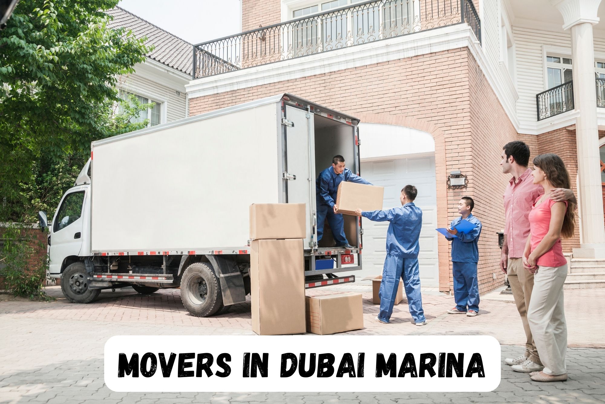 Movers in Dubai Marina