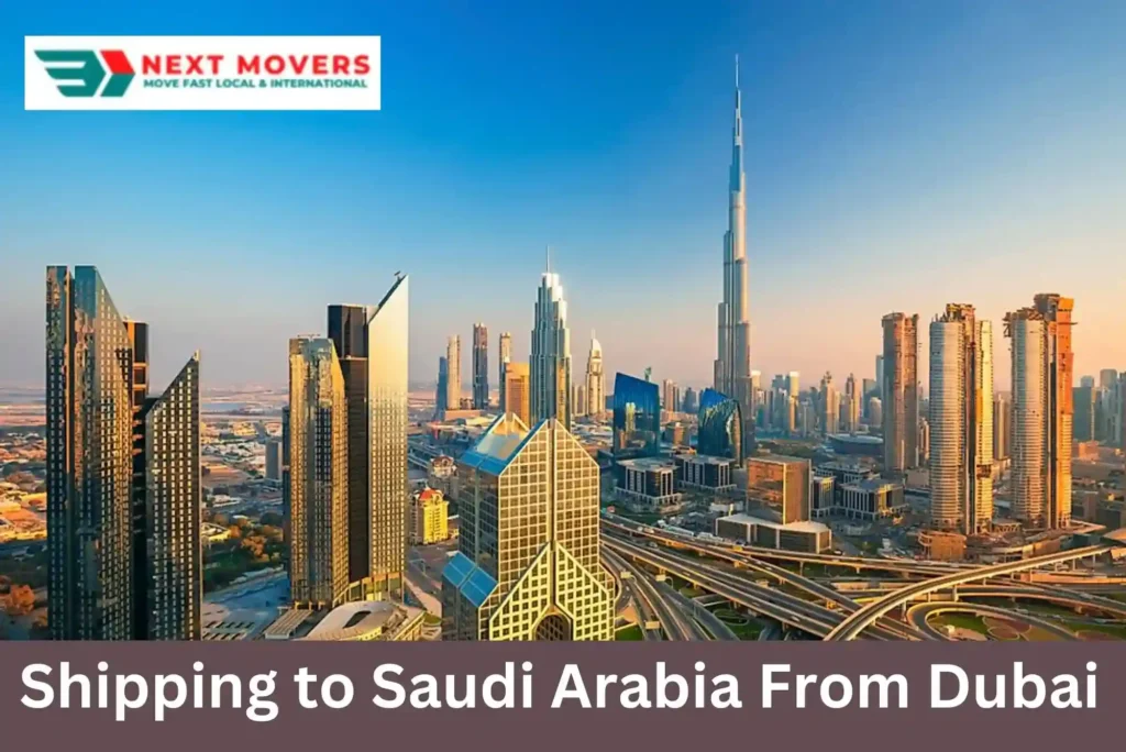 Shipping to Saudi Arabia From Dubai