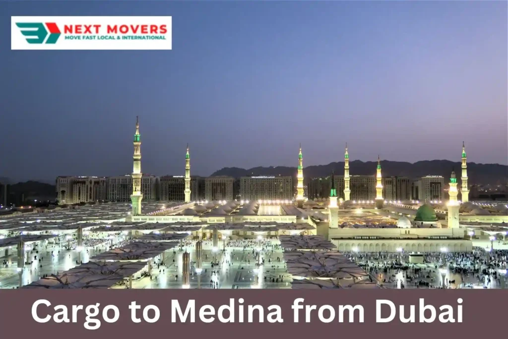 Cargo to Medina from Dubai