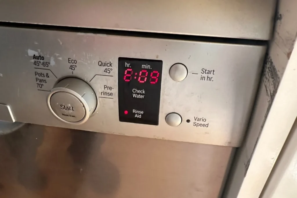 Common Dishwasher Error Codes Explained