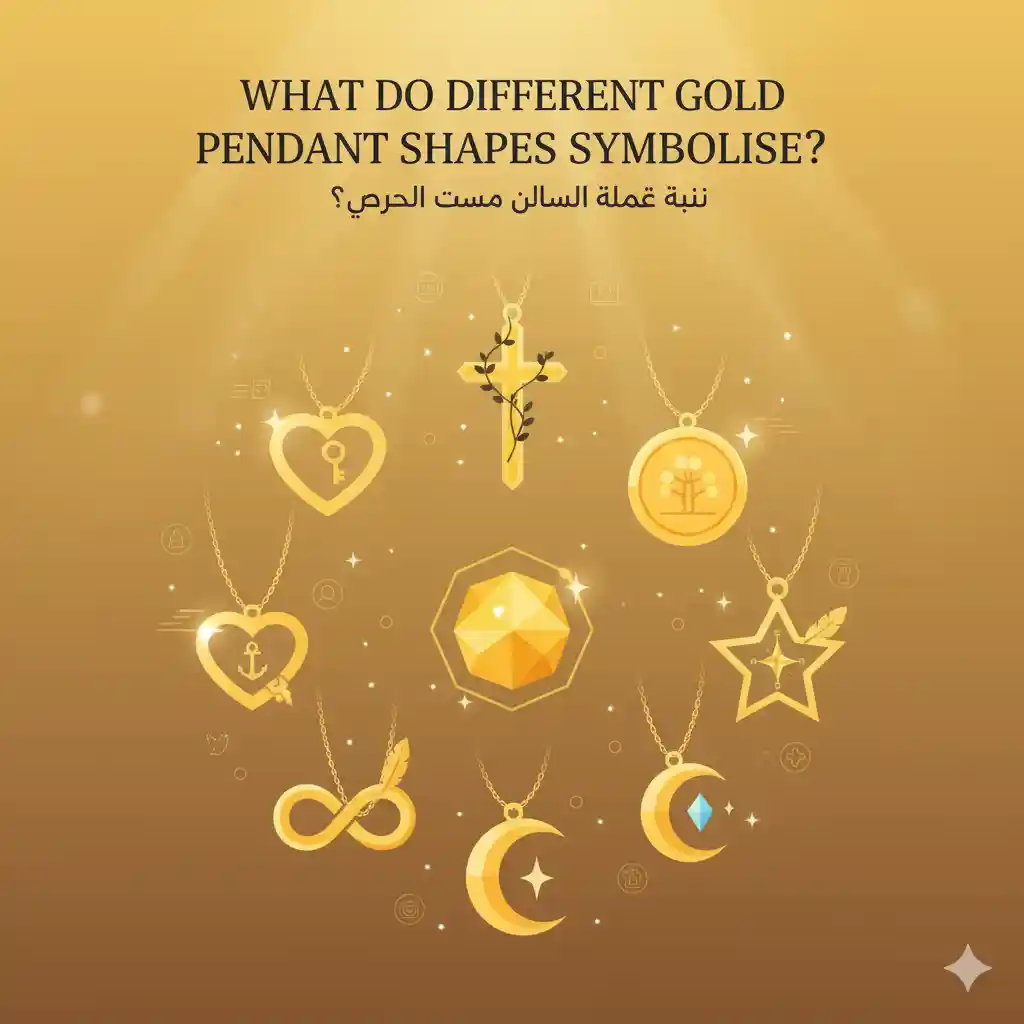 What Do Different Gold Pendant Shapes Symbolise?