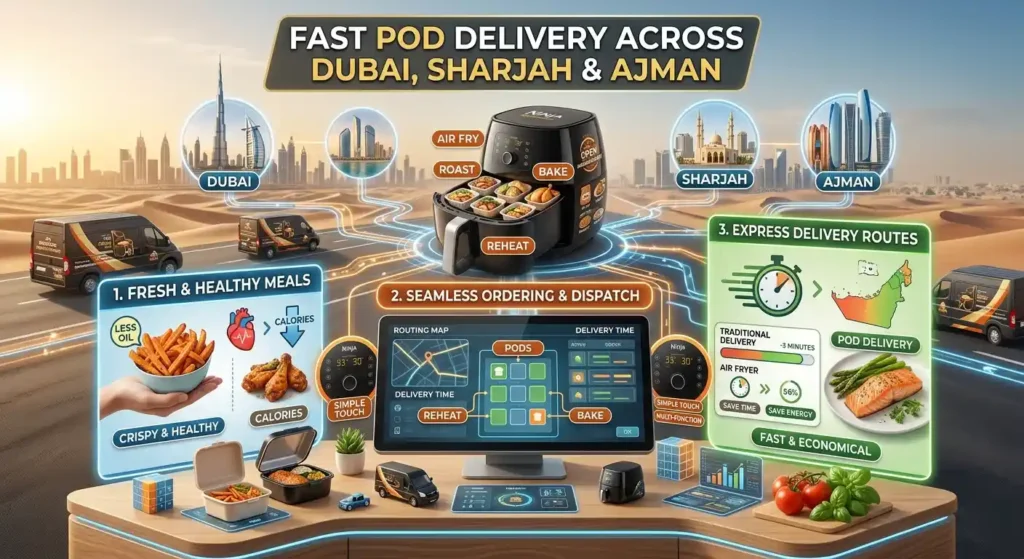 Fast Pod Delivery Across Dubai