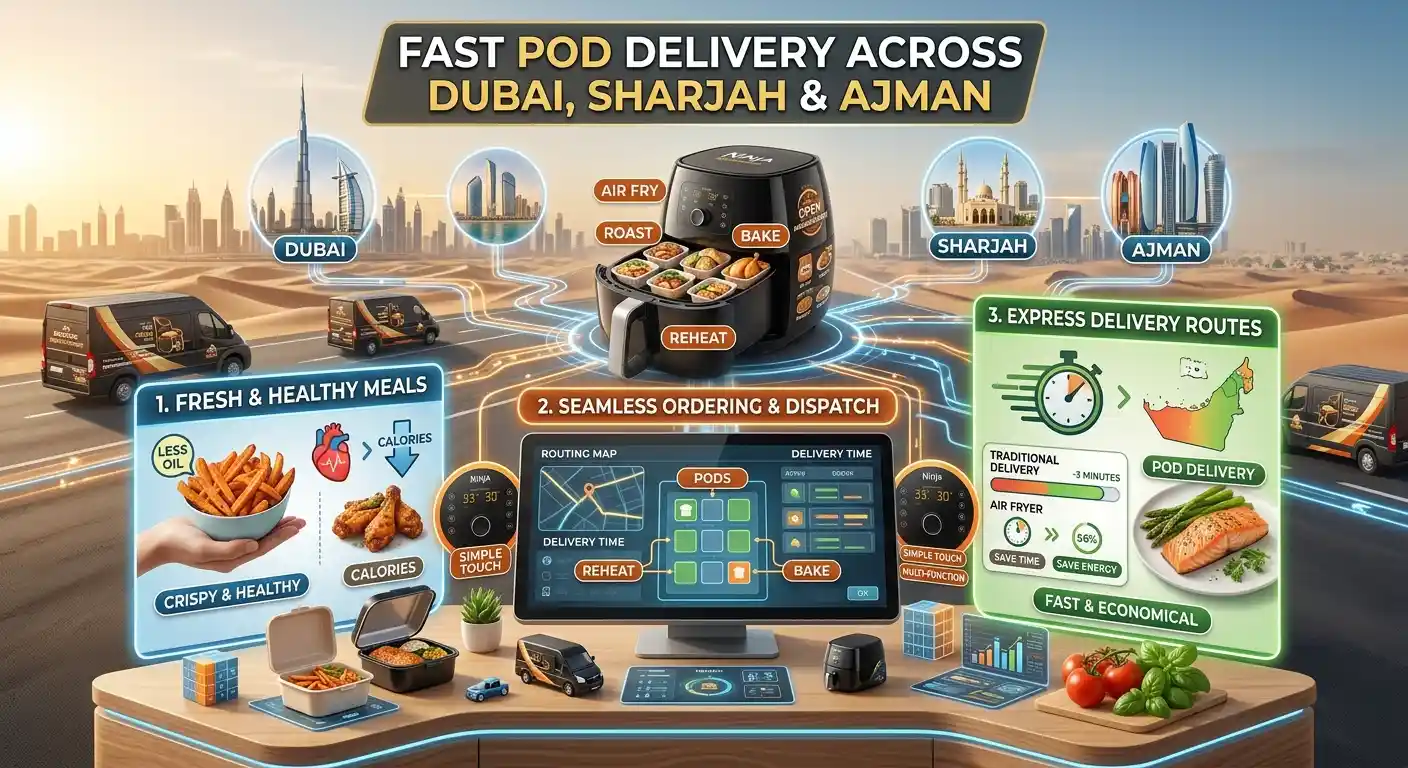 Fast Pod Delivery Across Dubai
