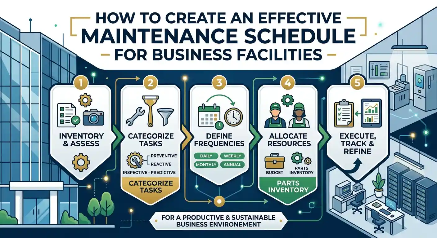Maintenance Schedule for Business Facilities