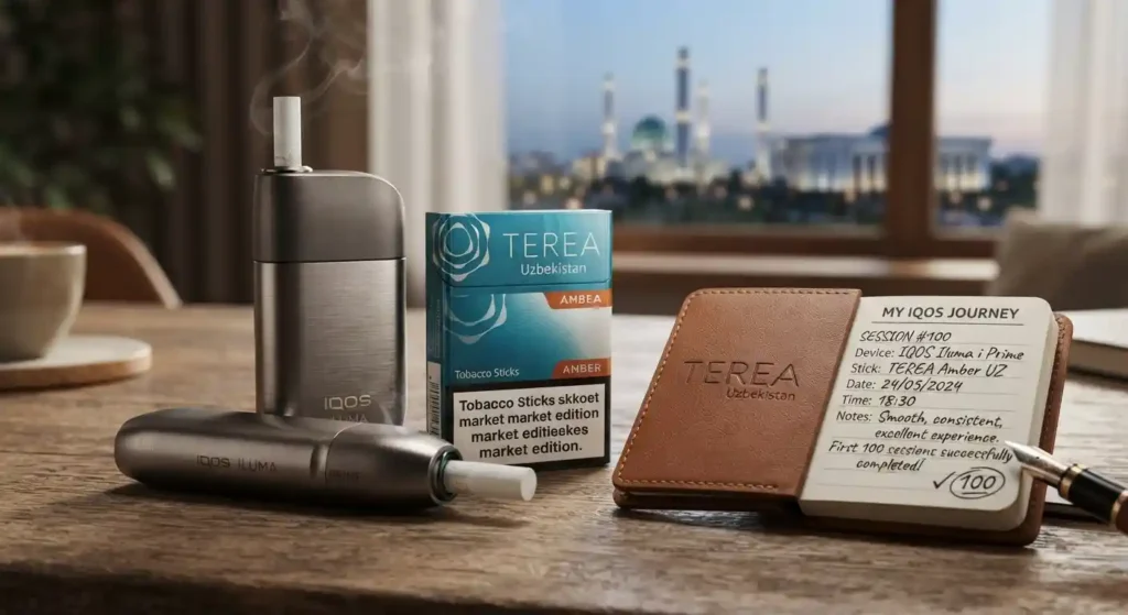 TEREA Uzbekistan with IQOS Iluma i Prime